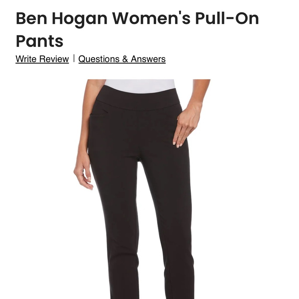 Ben hogan pull on pants